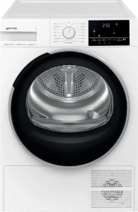 Smeg Asciugatrice 8 Kg Classe D Inverter con Pompa di Calore Profondità 67 cm con Partenza Ritardata e Funzione Vapore - DNP08SEB