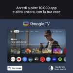 Sony Smart TV 55 Pollici 4K Ultra HD Display OLED Sistema Android TV Bravia Classe F colore Nero - K55XR8M25B.CEI