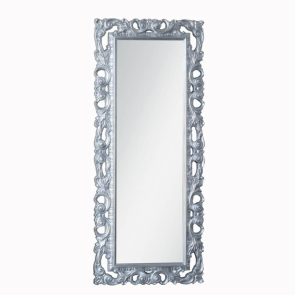 Specchiera Anna 76x180 cm. argento verniciato
