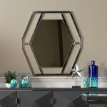 Specchiera esagonale Enzio