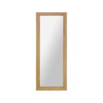 Specchio rettangolare ART5 150x50 cornice rovere
