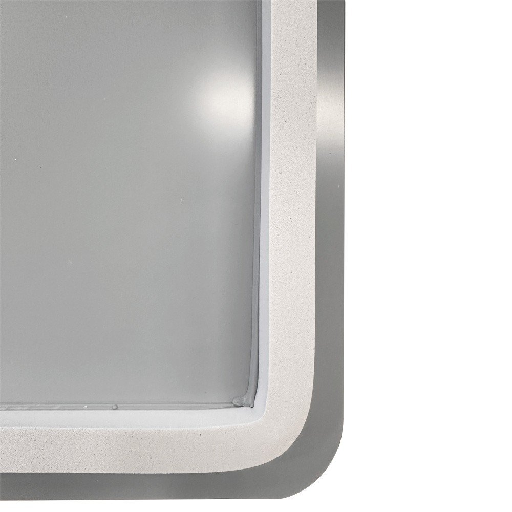 Specchio smart rettangolare YJ-70120A con retroilluminazione 70x120 cm.