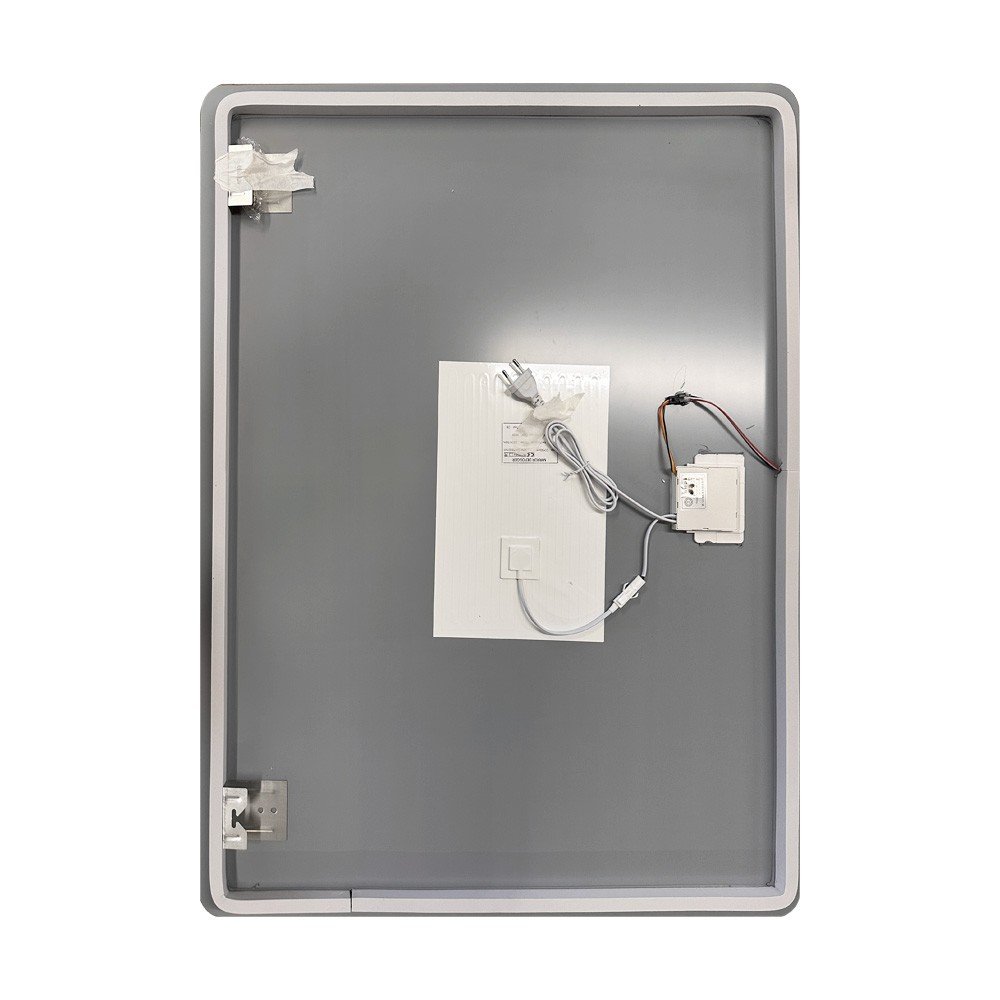 Specchio smart rettangolare YJ-70120A con retroilluminazione 70x120 cm.