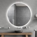 Specchio smart rotondo YJ-110A diametro 110 cm.