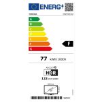 TV 55'' Toshiba 55QF5D63DA QLED 4K Smart tv classe F