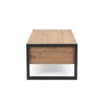 Tavolino da salotto Denver 55 L100xP55XH40 quercia antracite