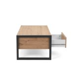 Tavolino da salotto Denver 55 L100xP55XH40 quercia antracite