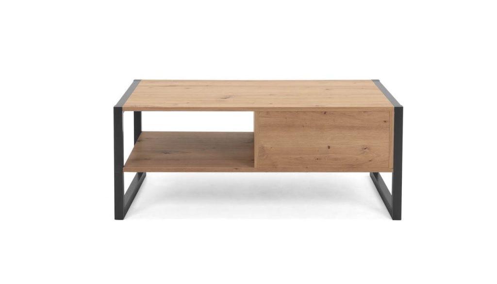 Tavolino da salotto Denver 55 L100xP55XH40 quercia antracite