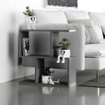 Tavolino da salotto Homemania in colore antracite