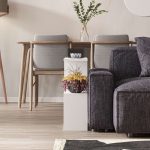 Tavolino da salotto Homemania in colore bianco