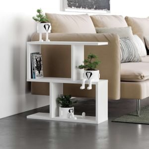 Tavolino da salotto Homemania in colore bianco