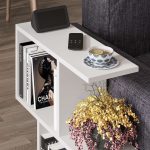 Tavolino da salotto Homemania in colore bianco