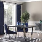 Tavolo Enzio grigio laccato lucido 185x95x78h