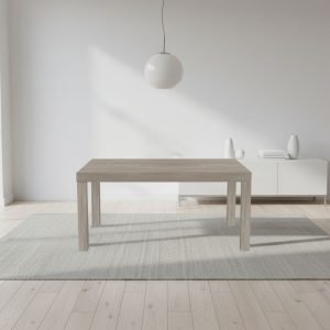 Tavolo Imab piana T08 in larice voyager con 4 allunghe 160x90x74.6 H cm.