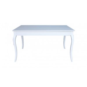 Tavolo Liberty allungabile 140x85 bianco frassinato