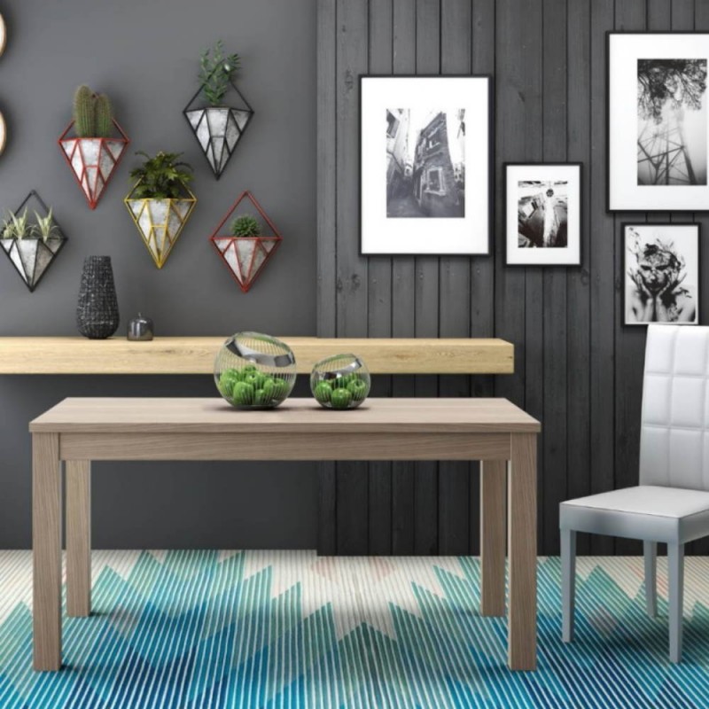 Tavolo allungabile Elindo 160x90 cm olmo