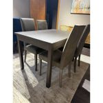 Tavolo allungabile FIRENZE 120x80 rovere grigio