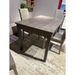 Tavolo allungabile Firenze rovere grafite 120x80