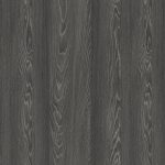 Tavolo allungabile Lavinya piano larice grigio e gambe in metallo nero