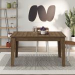 Tavolo allungabile Tolmen hitit noce140x80 allungabile a 190 cm.