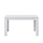 Tavolo allungabile Tony colore bianco 140x90x78 cm.