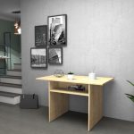 Tavolo consolle ripiegabile Ikebana rovere 120x35