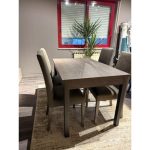 Tavolo rettangolare Firenze rovere grafite 110x70