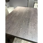 Tavolo rettangolare Firenze rovere grafite 110x70