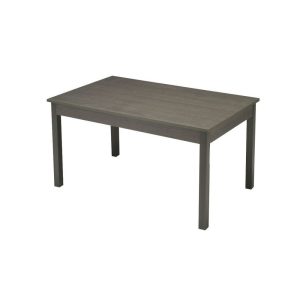 Tavolo rettangolare Firenze rovere grafite 110x70