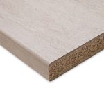 Top bordato per cucina travertino 60x60x3.8 cm
