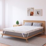 Topper Gel materasso una piazza e mezza 120x190x5 cm