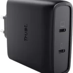 Trust Maxo Alimentatore Caricabatteria a 2 porte USB-C GaN da 100 W Universale colore Nero - 25527