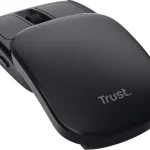 Trust Zylo Pocket Mouse Wireless Ambidestro 2400 DPI 6 Tasti Rotella Ricaricabile colore Nero