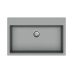 Waltz 78x51 lavello una vasca croma