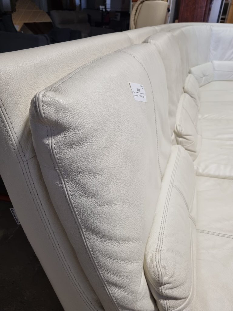 Divano In Pelle Primo Fiore Usato 480