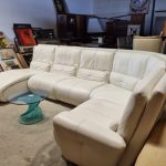 Divano In Pelle Primo Fiore Usato 480