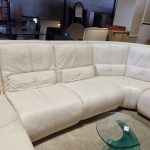 Divano In Pelle Primo Fiore Usato 480