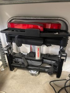 Portabici Per Auto Da Gancio Traino Pieghevole USATA 361/U