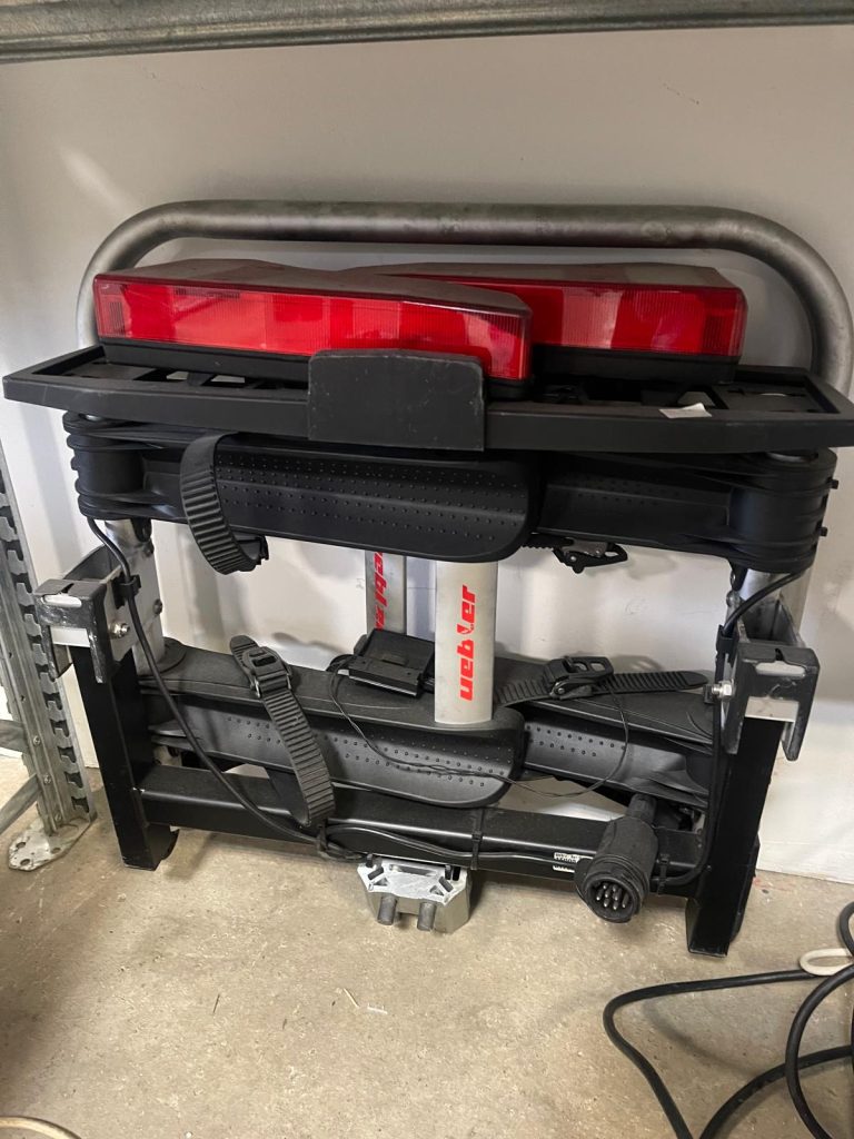 Portabici Per Auto Da Gancio Traino Pieghevole USATA 361/U