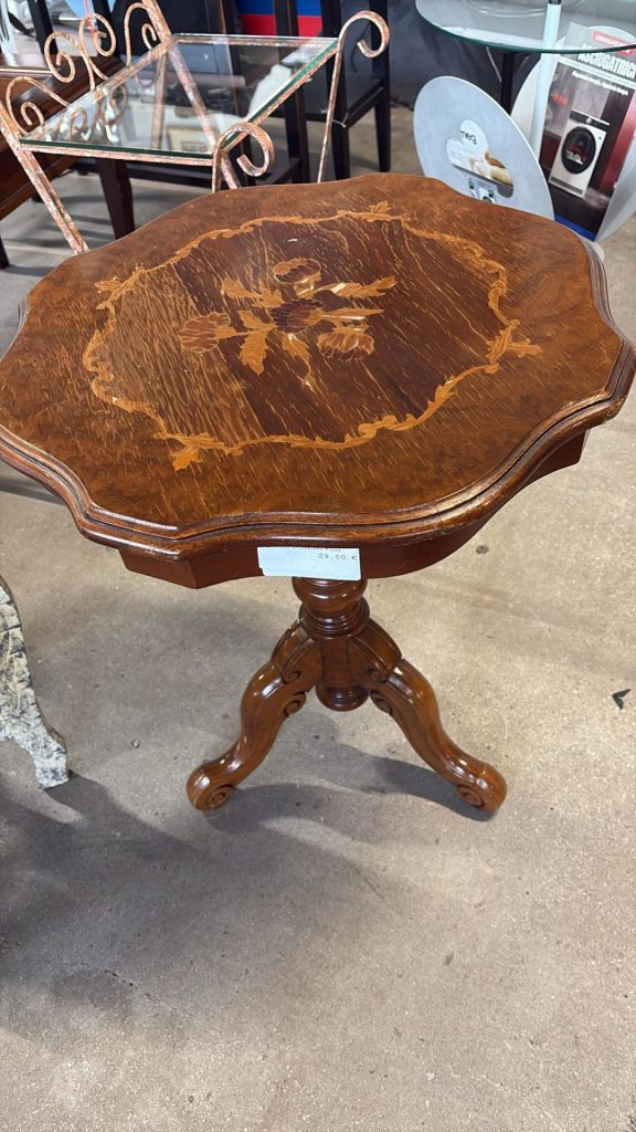 Tavolino Intaralato Fiore Usato 2367/U