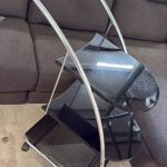 Carrello Nero A Ripiani Nuovo da esposizione 2337/U