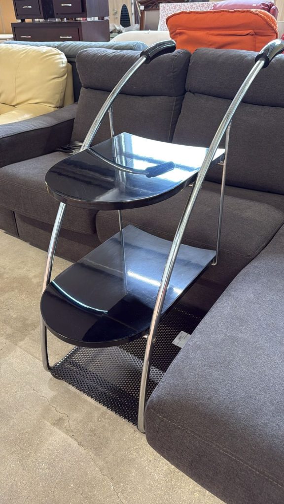 Carrello Nero A Ripiani Nuovo da esposizione 2337/U