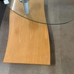 Tavolino in vetro Nuovo da esposizione 2336/U