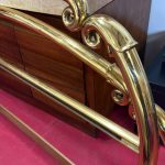 Letto Matrimoniale In Ottone Nuovo da esposizione 2344/U
