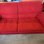 Divano Rosso A 3 Posti Nuovo da esposizione 2339/U