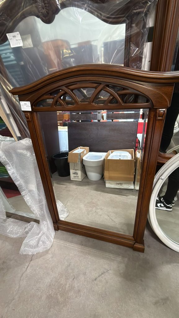 Specchio cornice in legno Nuovo da esposizione 2383/U