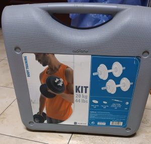 Set Manubri Con Pesi Usati 555