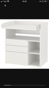 Mobiletto Usato Fasciatoio Bianco Usato 550