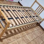 Struttura Letto Singolo Con Rete A Doghe Usata 567