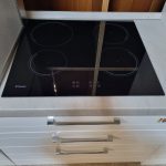 Cucina Lineare Bianca Con Elettrodomestici Usata 568